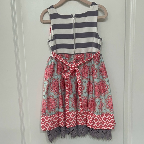 Counting Daisy’s Toddler Girls Printed Dress. - Picture 7 of 15